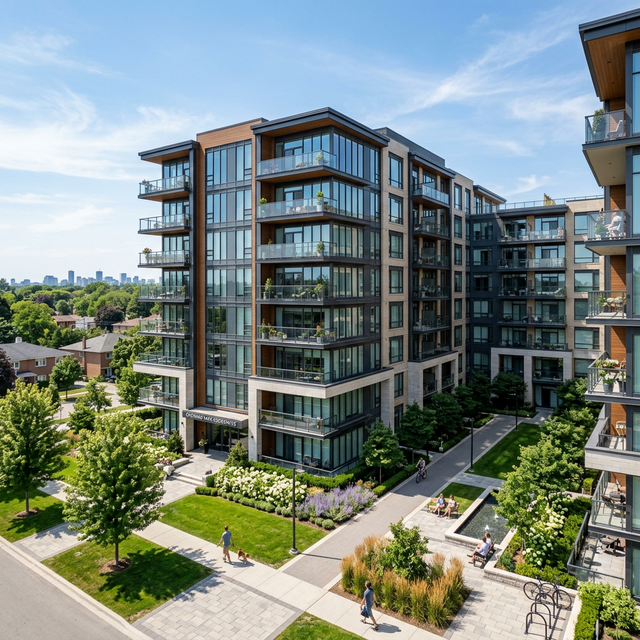 Modern panel building